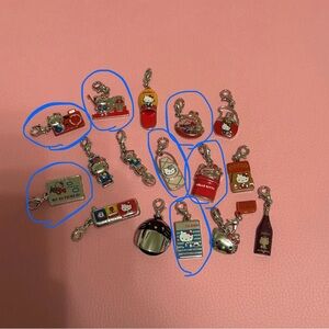 Sanrio Jewelry Hello Kitty 35th Anniversary Bracelet/Pendant Charm Collection